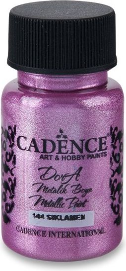 Cadence Akrylové barvy Dora Metalic cyklaménová, 50 ml - obrázek 1