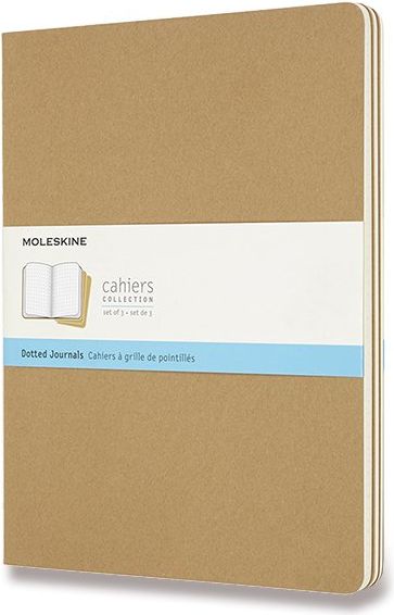 Moleskine Sešity Cahier karton B5, 60 listů tečkovaný - obrázek 1