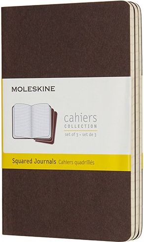 Moleskine Sešity Cahier tm. hnědé A6, 32 listů - obrázek 1