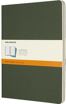 Moleskine Sešity Cahier tm. zelené B5, 60 listů  linkovaný - obrázek 1