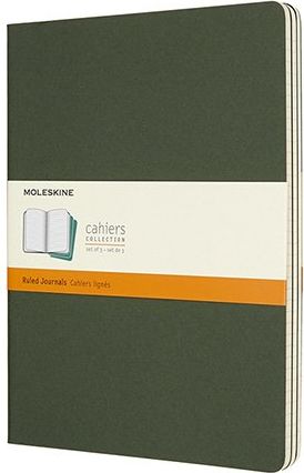 Moleskine Sešity Cahier tm. zelené B5, 60 listů linkovaný - obrázek 1