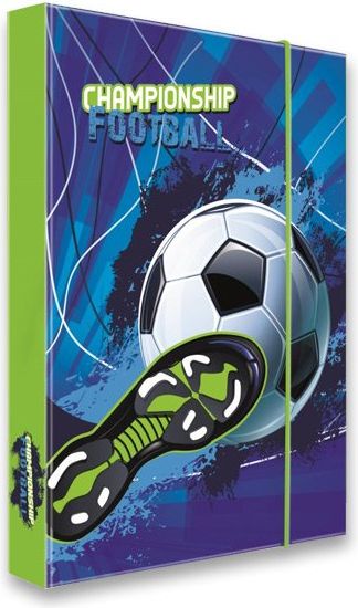 Karton P+P Box na sešity A4 Fotbal 3-73519 - obrázek 1