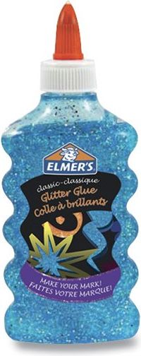 ELMER´S Lepidlo Glitter Glue modré, 177 ml - obrázek 1