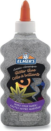 ELMER´S Lepidlo Glitter Glue stříbrné, 177 ml - obrázek 1