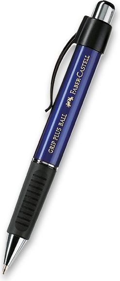 Faber-Castell Kuličková tužka Grip Plus Ball 1407 modrá - obrázek 1