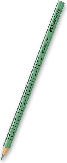 Faber-Castell Pastelka Grip - metalické odstíny zelená 1 ks - obrázek 1