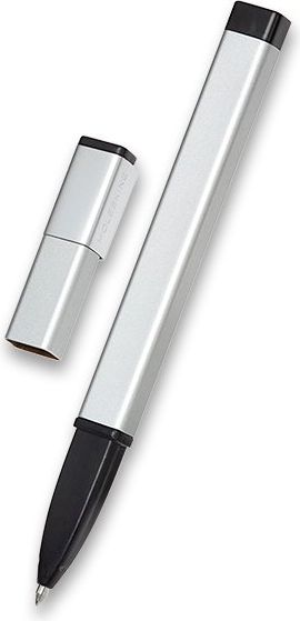 Moleskine Kuličková tužka Classic PRO 1 mm, stříbrná s víčkem 0012/6261210 - obrázek 1
