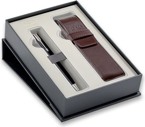 Parker Sonnet Black CT kuličková tužka, dárková sada s pouzdrem 1502/5291503 - obrázek 1