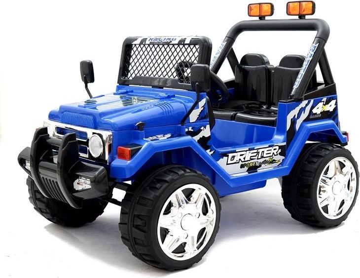 Mamido  Dětské elektrické autíčko Raptor pro dvě osoby modré  L-383 - obrázek 1