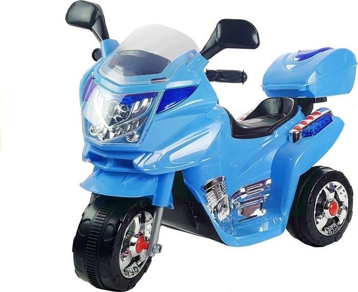 Mamido Dětská elektrická motorka modrá L-1778 - obrázek 1