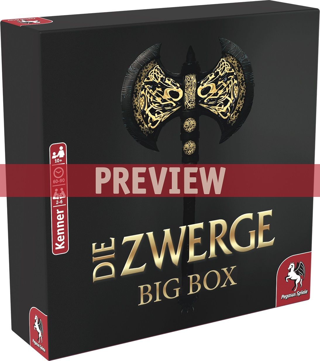 Pegasus Spiele The Dwarves Big Box DE / Die Zwerge Big Box - obrázek 1