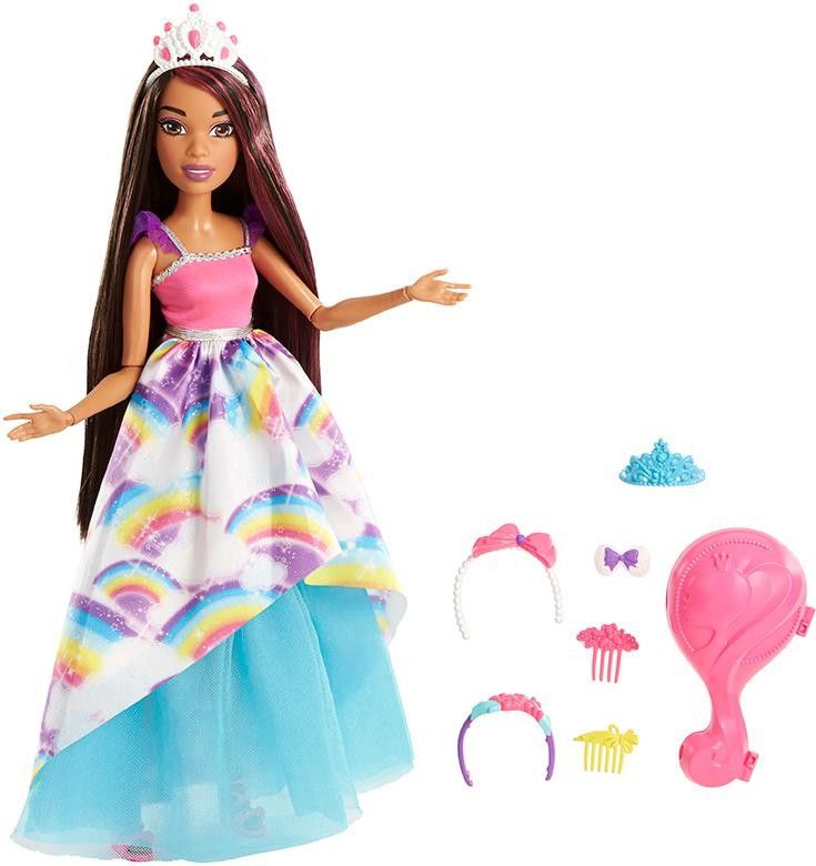 BARBIE Vysoká Dlouhovláska brunetka - obrázek 1