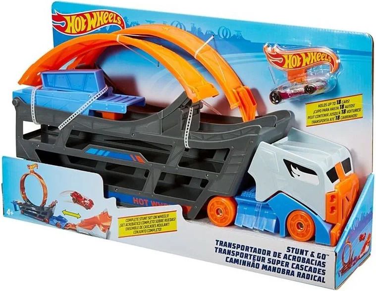 HOT WHEELS Tahač a pojízdná dráha - obrázek 1