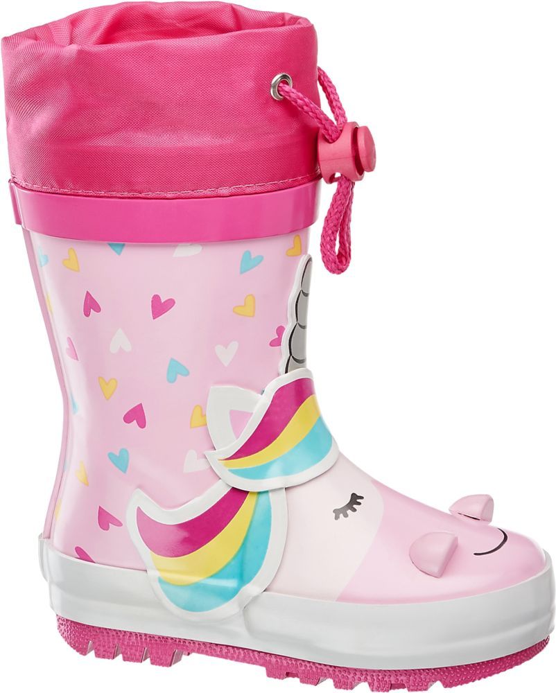 Deichmann - Cortina Růžové dětské holínky Cortina 23 růžová - obrázek 1