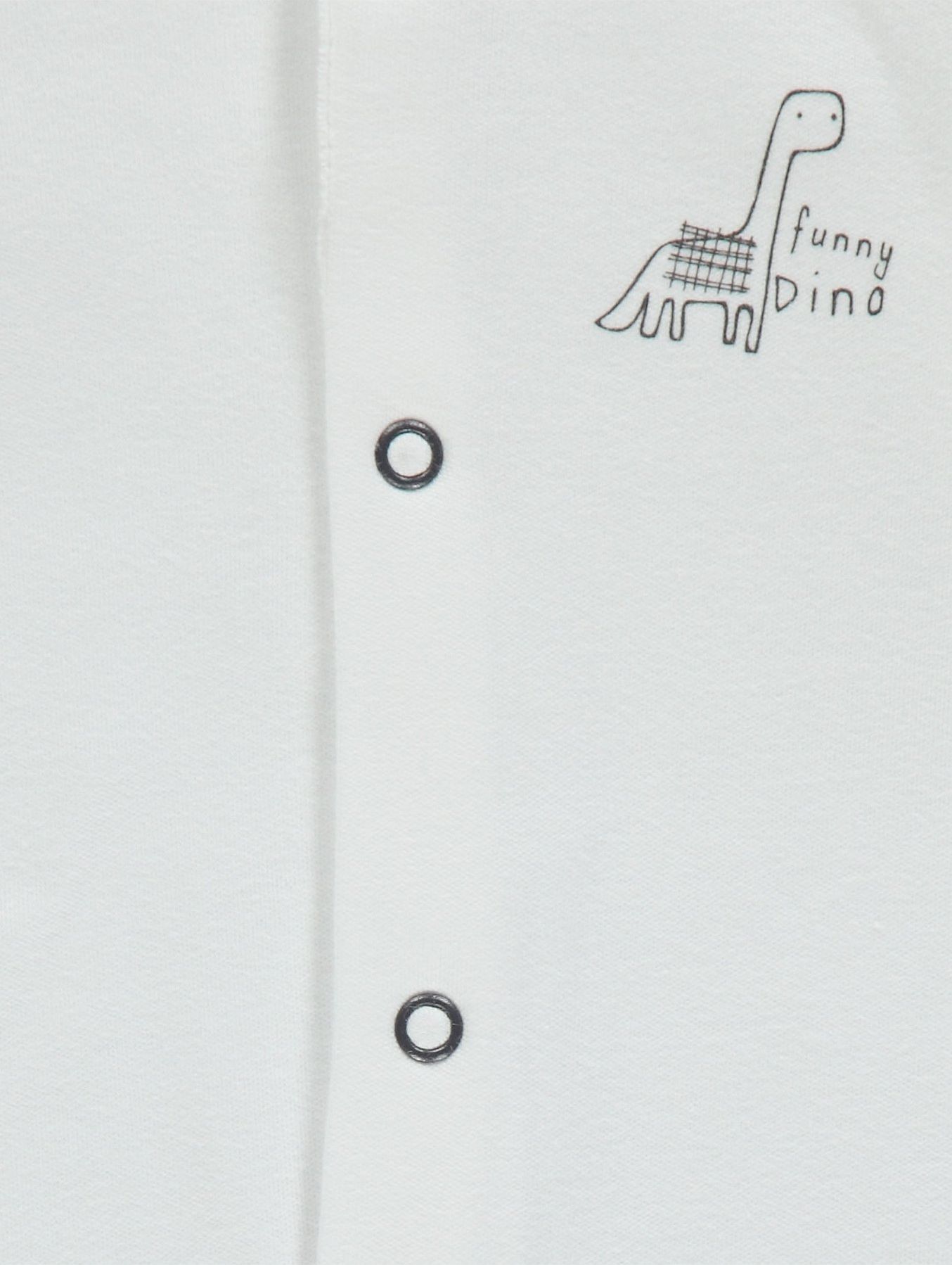 Kojenecké dupačky GEORGE, 3ks v balení, barevné, motiv dinosaurus Velikost: 86 - 92cm (18 - 24 měsíců) - obrázek 3