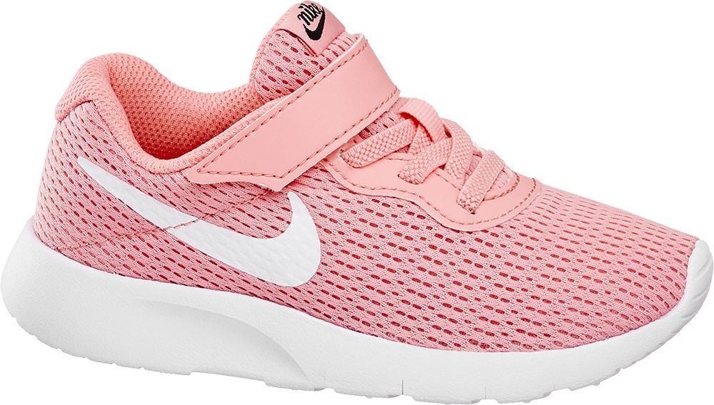 Deichmann - NIKE Růžové tenisky na suchý zip Nike Tanjun Ps 33 růžová - obrázek 1