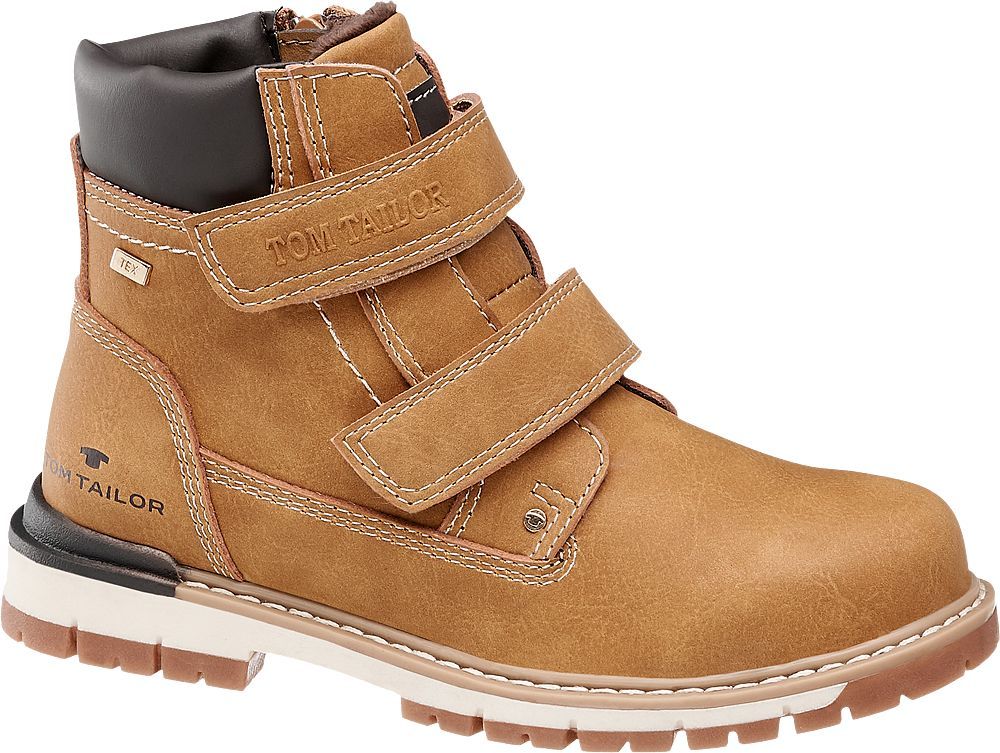 Deichmann - Tom Tailor Hnědá kotníková obuv Tom Tailor s TEX membránou 32 hnědá - obrázek 1
