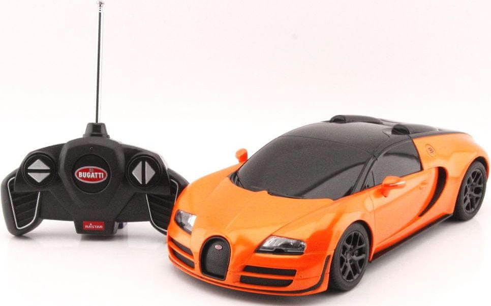 Mondo Motors Bugatti Grand sport Vitese 1:18 oranžová - obrázek 1