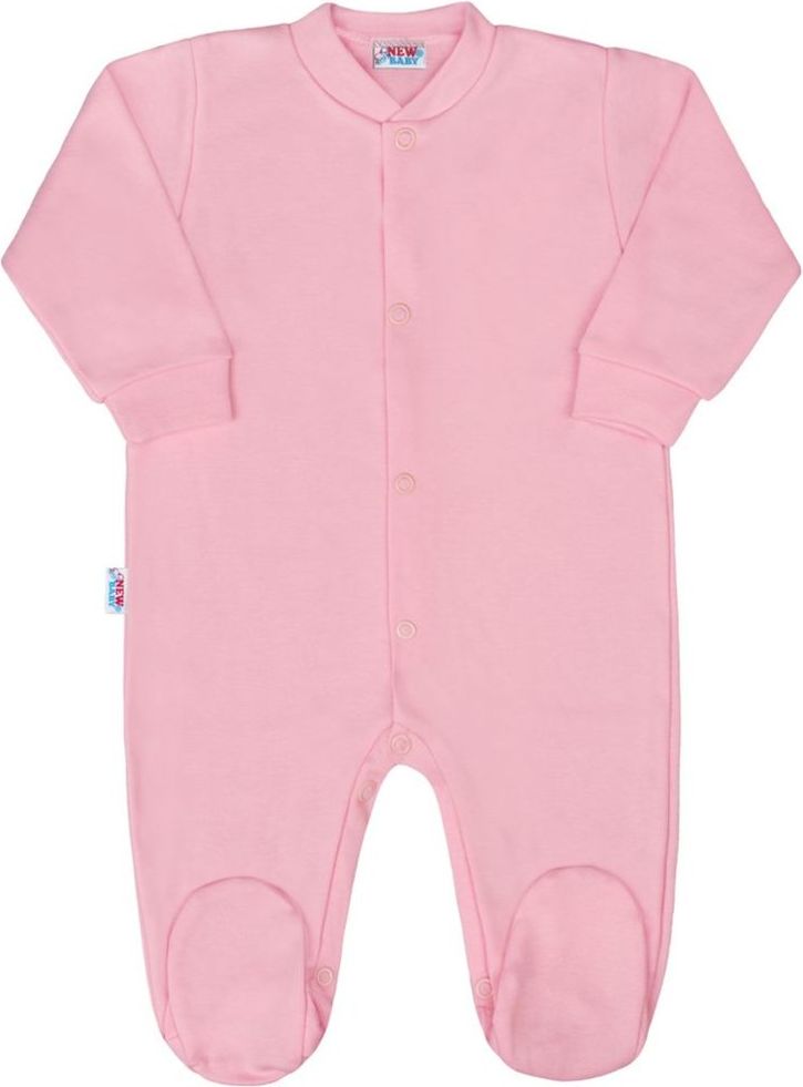 NEW BABY Kojenecký overal New Baby Classic II růžový - 80 (9-12m) - obrázek 1