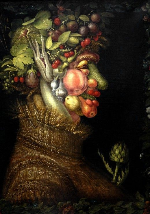 Grafika Puzzle 1000 dílků Giuseppe Arcimboldo : The Summer - obrázek 1