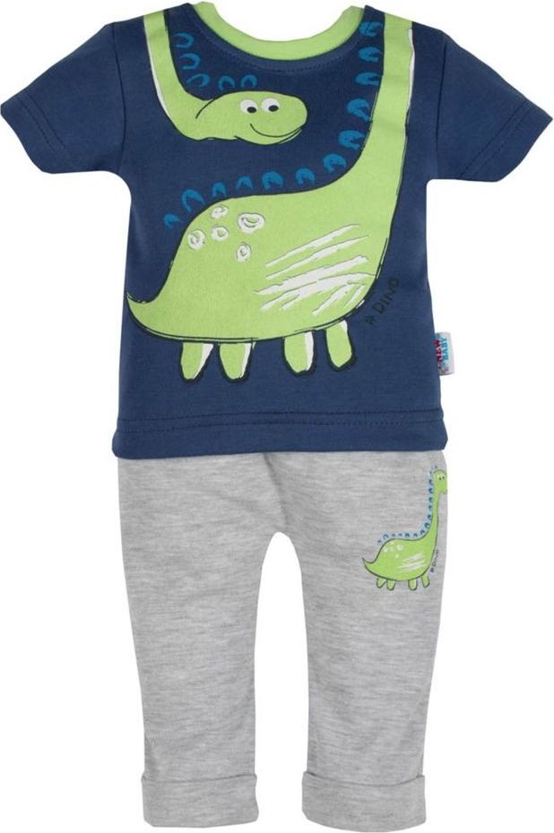NEW BABY Kojenecké tričko s krátkým rukávem a tepláčky New Baby Dino - Kojenecké tričko s krátkým rukávem a tepláčky New Baby Dino - obrázek 1