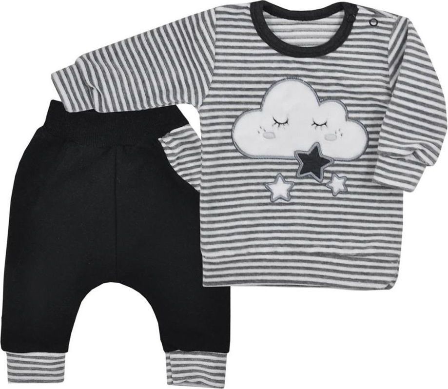 KOALA Kojenecké semiškové tepláčky a tričko Koala Cute Cloud - Kojenecké semiškové tepláčky a tričko Koala Cute Cloud - obrázek 1