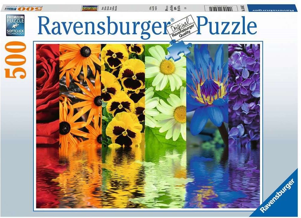 RAVENSBURGER Puzzle Květinové odrazy 500 dílků - obrázek 2