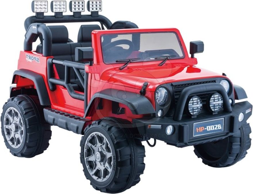Dětské elektrické autíčko Jeep HP012 - růžové - obrázek 12