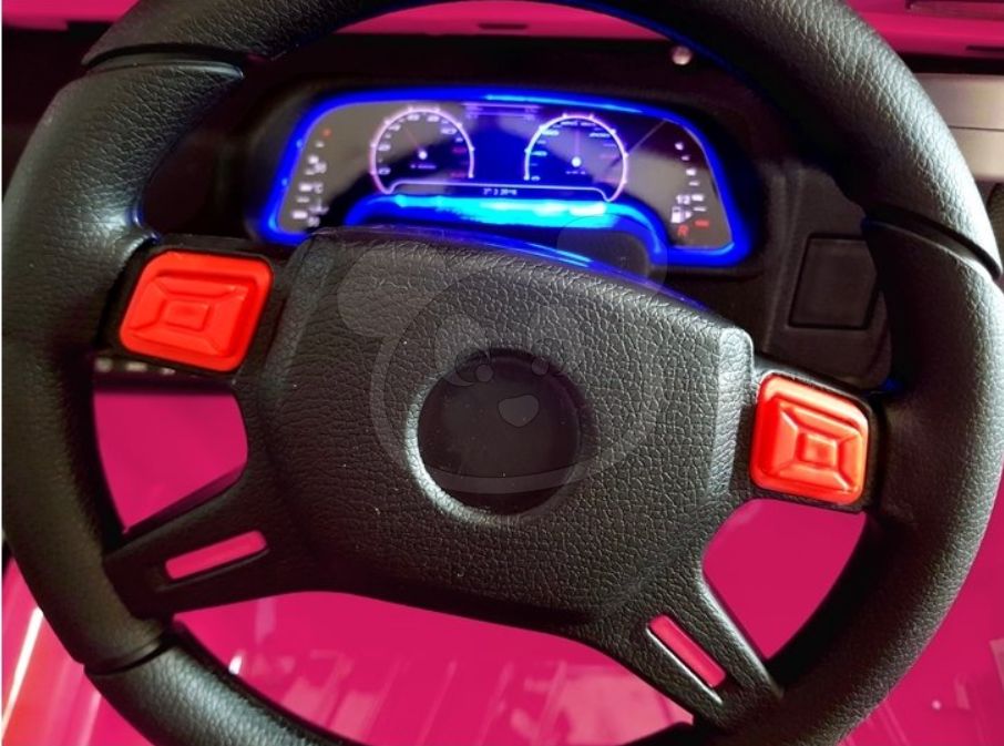 Dětské elektrické autíčko Jeep HP012 - růžové - obrázek 10