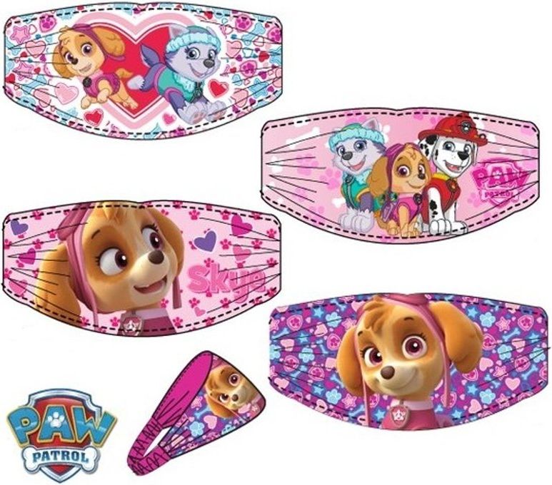 SunCity · Čelenka do vlasů / šátek Tlapková patrola - Paw Patrol - obrázek 2