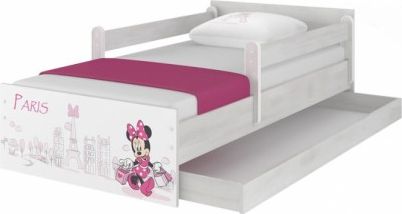 BabyBoo Dětská postel Disney - MAX Minnie Paris - s matrací, 160 x 80 cm - obrázek 1