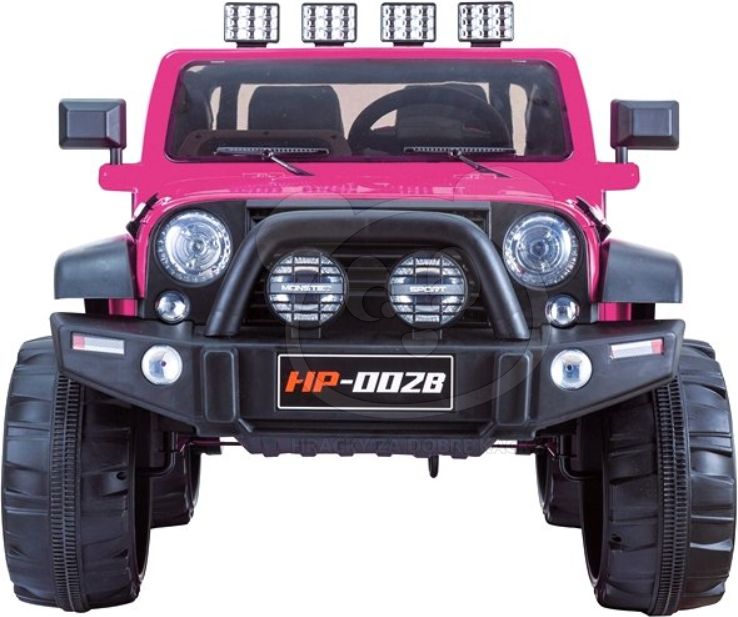 Dětské elektrické autíčko Jeep HP012 - bílé - obrázek 3
