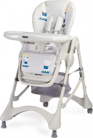 Židlička CARETERO Magnus New grey, Šedá - obrázek 1
