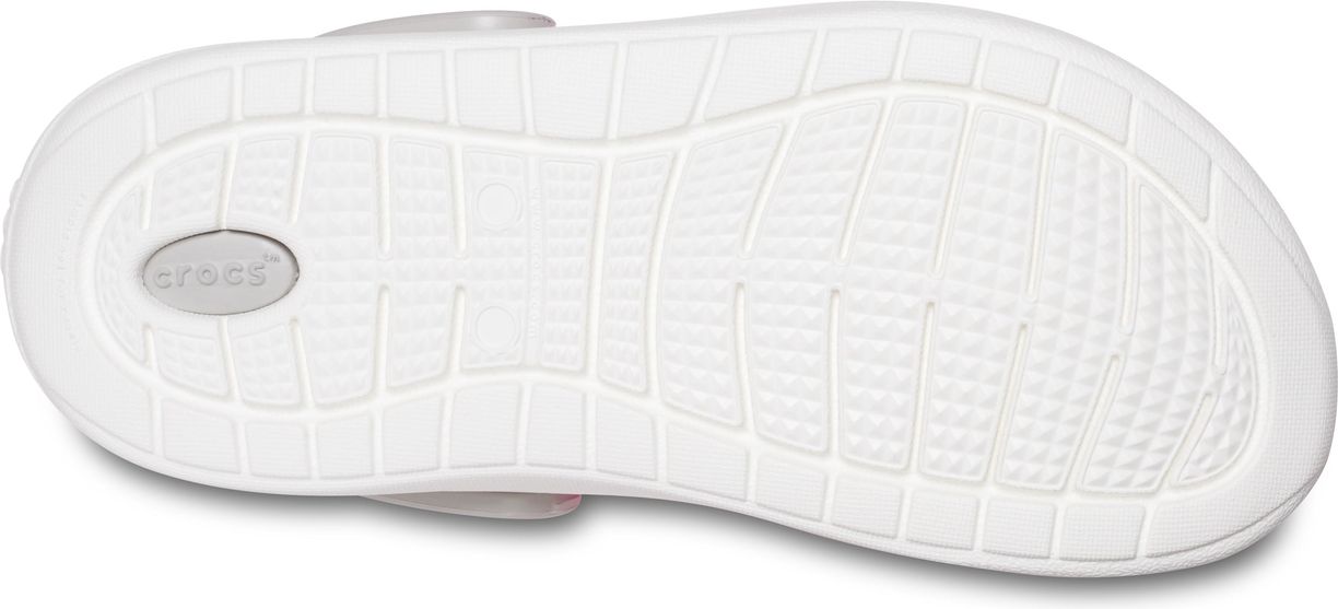 Crocs růžové dívčí boty LiteRide Clog Electric Pink/White - J6 - obrázek 4