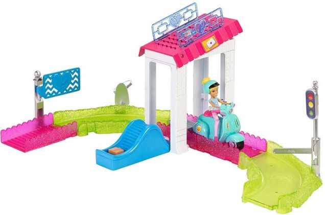 Barbie MINI POŠTA HERNÍ SET - obrázek 1