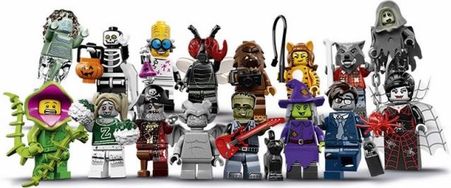 Lego minifigurky 71010 , 14. série: příšerky - obrázek 1
