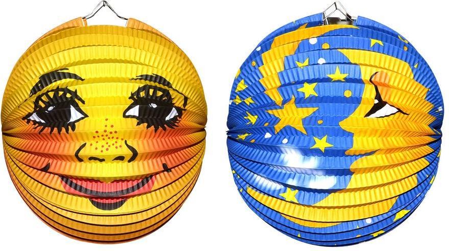 Wiky Wiky Lampion koule měsíc 25 cm - obrázek 1