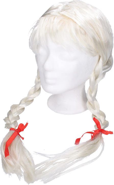 Wiky Wiky Paruka blond s copánky - obrázek 1