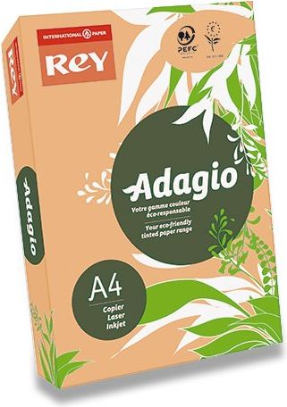 Rey Barevný papír Adagio žlutý - buttercup A4, 80 g, 500 listů - obrázek 1