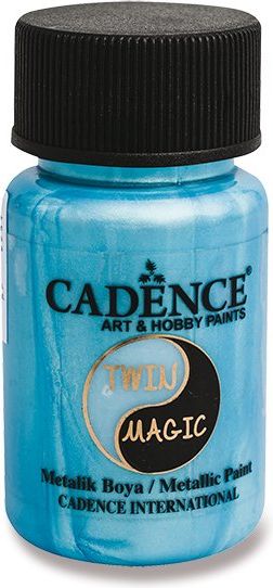 Cadence Metalická barva Twin Magic zel./modrá, 50 ml - obrázek 1