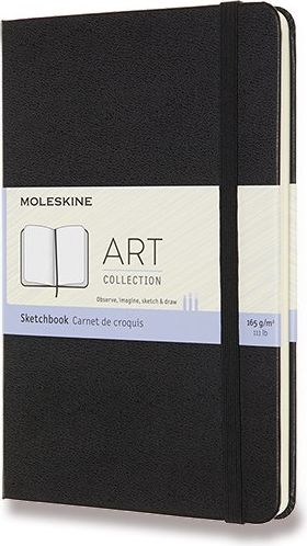 Moleskine Skicář - tvrdé desky černý C6, 44 listů  čistý - obrázek 1