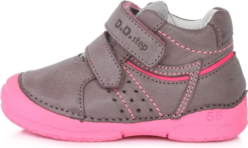 D-D-step Dívčí celoroční obuv 038-539A 24 růžová - obrázek 1