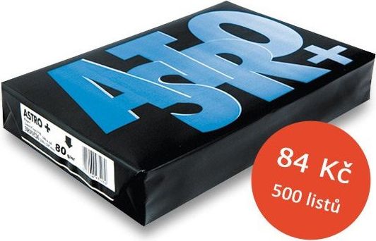 Xerox Kancelářský papír Astro+ A4, 80 g, 5 x 500 listů - obrázek 1