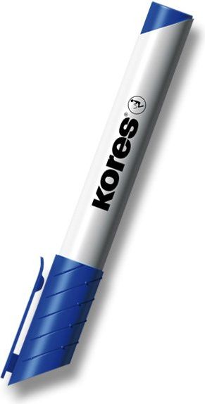 Kores Popisovač K-Marker Whiteboard modrý 083300 - obrázek 1