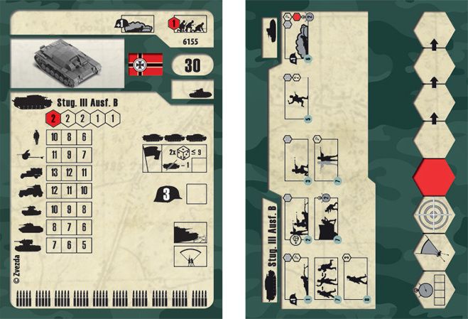ZVEZDA Wargames (WWII) tank 6155 - Sturmgeschütz III Ausf.B (1:100) - obrázek 5
