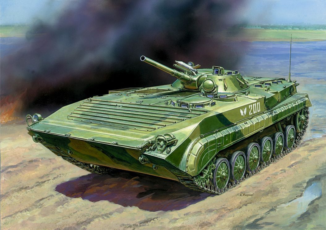 ZVEZDA Model Kit military 3553 - BMP-1 (1:35) - obrázek 2