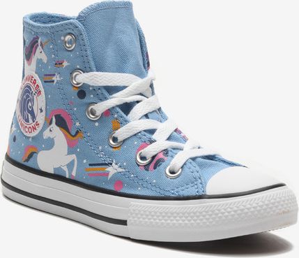 Chuck Taylor All Star Unicons Tenisky dětské Converse | Modrá | Dívčí | 30 - obrázek 2
