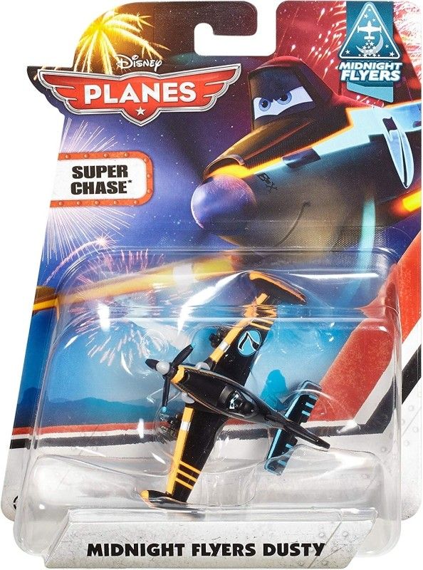 PLANES (Letadla) - Midnight Flyers Dusty (Prášek) - SUPER CHASE (exkluzivní model) - přelepený obal - obrázek 1