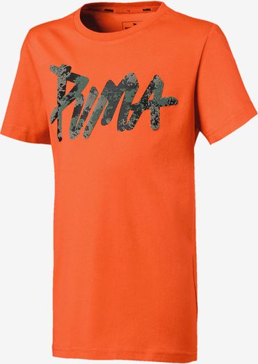 Triko dětské Puma | Oranžová | Chlapecké | 9-10 let - obrázek 1