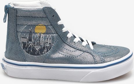 HARRY POTTER™ Hogwarts Sk8-Hi Tenisky dětské Vans | Modrá | Dívčí | 31 - obrázek 1